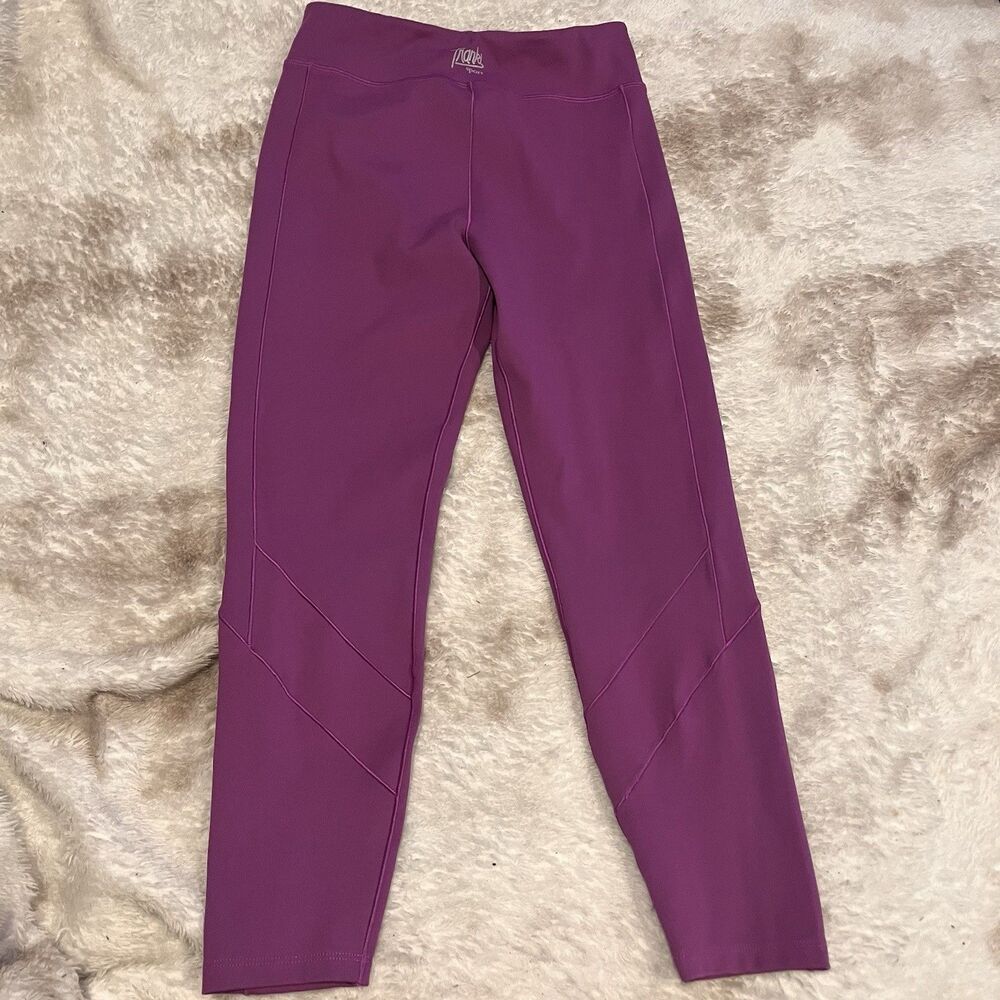 Franki Sport by Francesca's Leggings Girls 10 Fuschia Athletic EUC